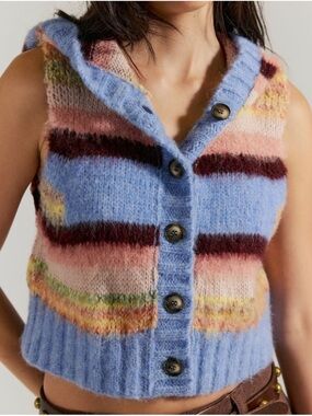 Free People Rosetta Vest NEW NWT